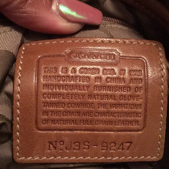 Authentic Vintage Coach hobo handbag - Picture 4 of 7